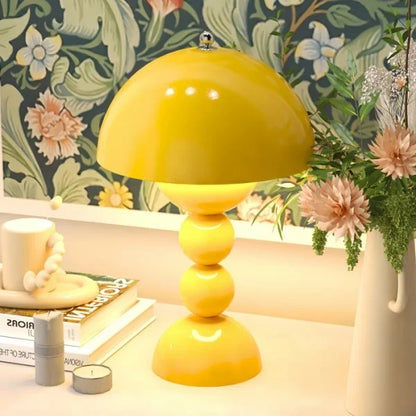 Arden Flora | Nordic Rechargeable LED Table Lamp with Floral Silhouette