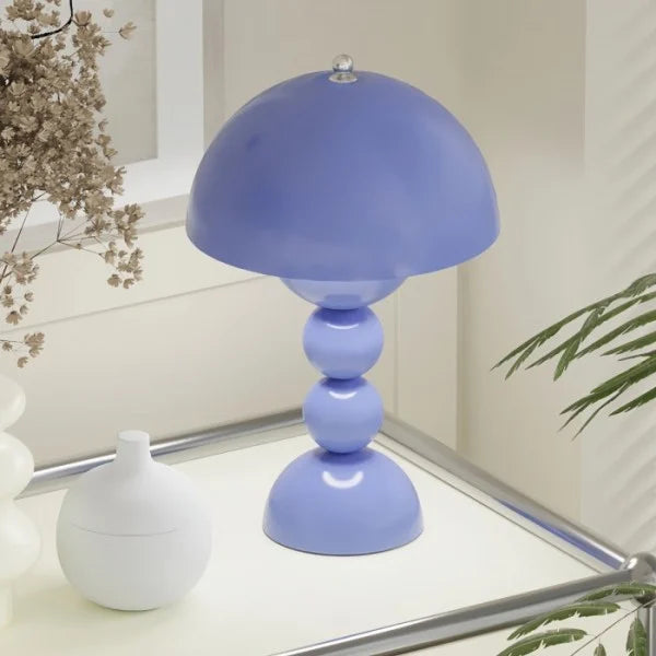 Arden Flora | Nordic Rechargeable LED Table Lamp with Floral Silhouette