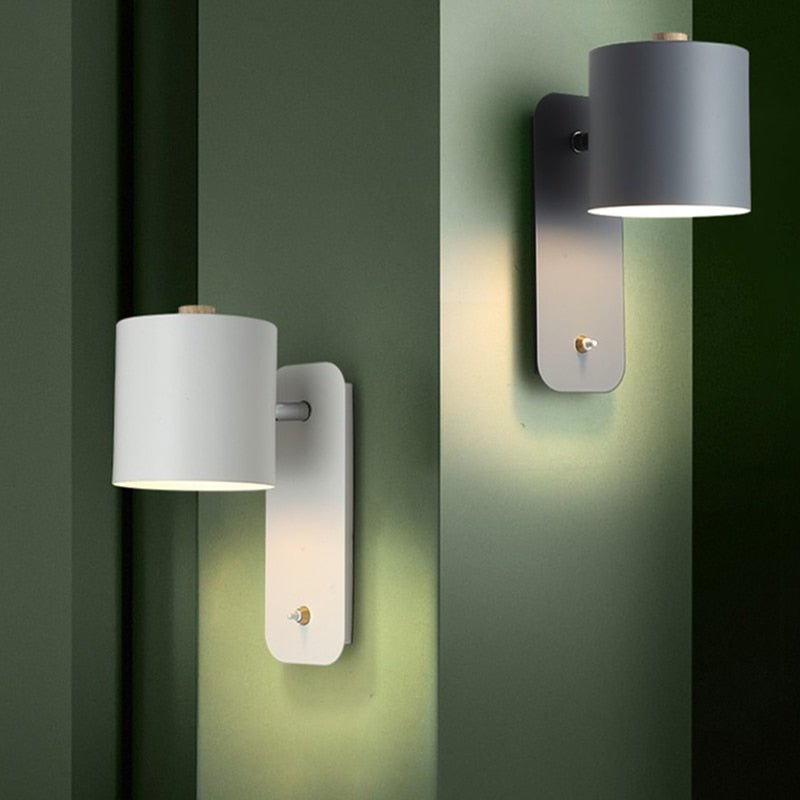 LED with Switch | OsloLume Modern Nordic Wall Light
