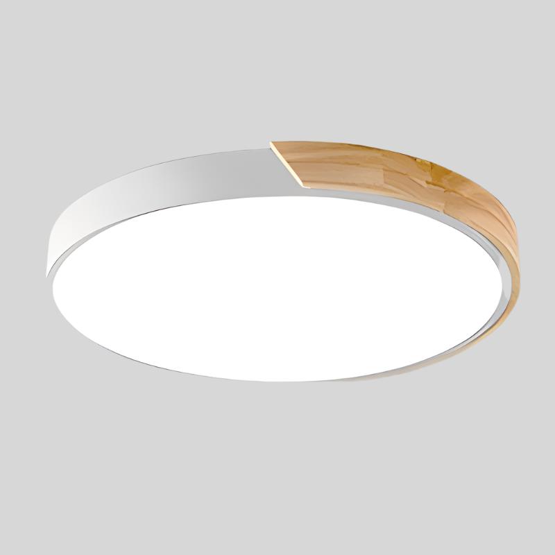 Scandinavian Glow | LumiScape Wooden Ceiling Lamp
