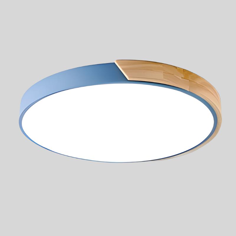 Scandinavian Glow | LumiScape Wooden Ceiling Lamp