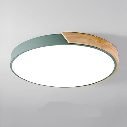 Scandinavian Glow | LumiScape Wooden Ceiling Lamp