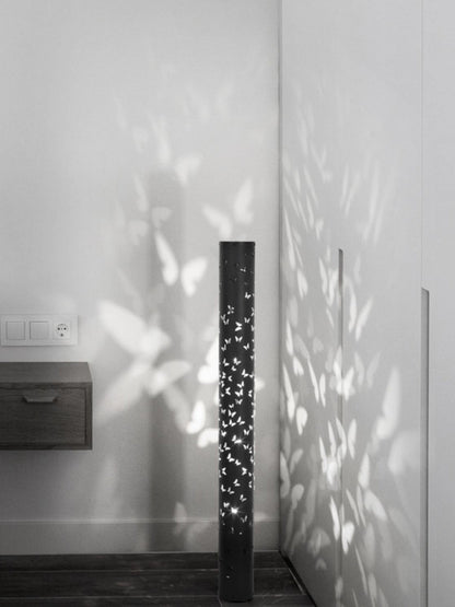 Elegant Shadow Floor Light | AuraFlare Butterfly Lamp