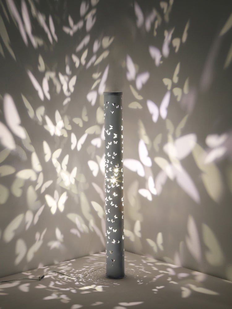 Elegant Shadow Floor Light | AuraFlare Butterfly Lamp