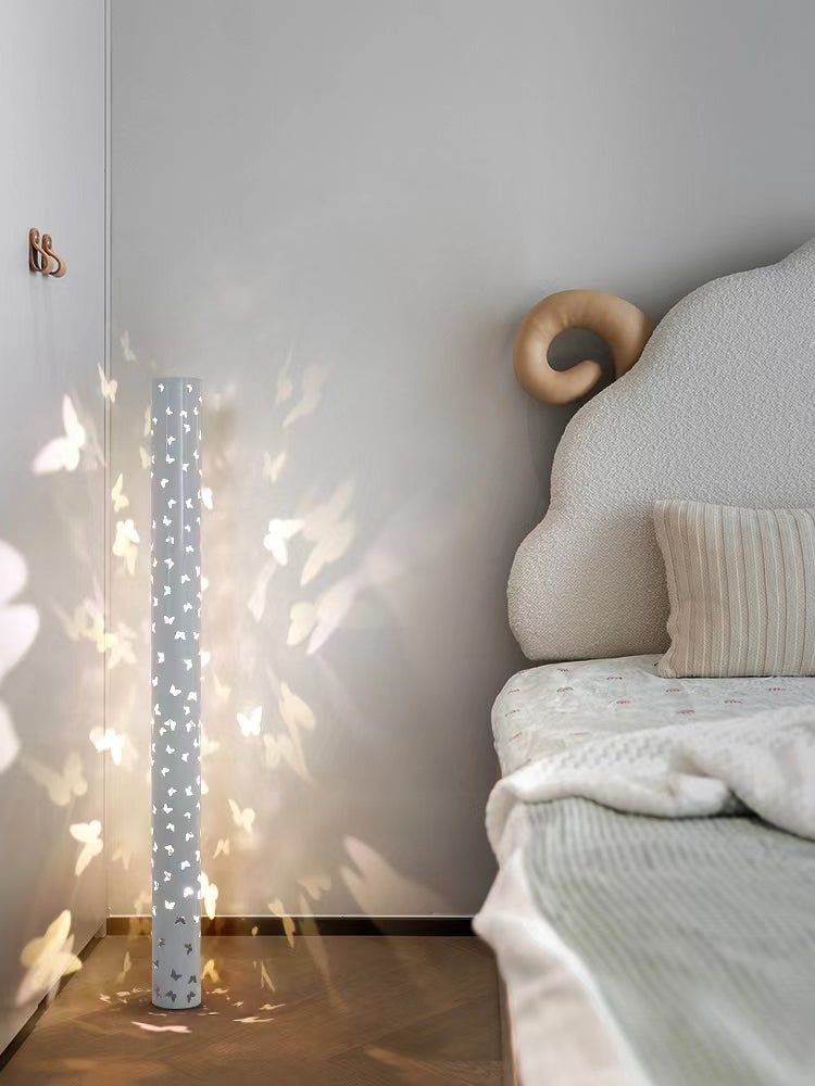 Elegant Shadow Floor Light | AuraFlare Butterfly Lamp