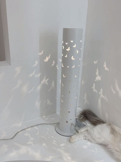 Elegant Shadow Floor Light | AuraFlare Butterfly Lamp