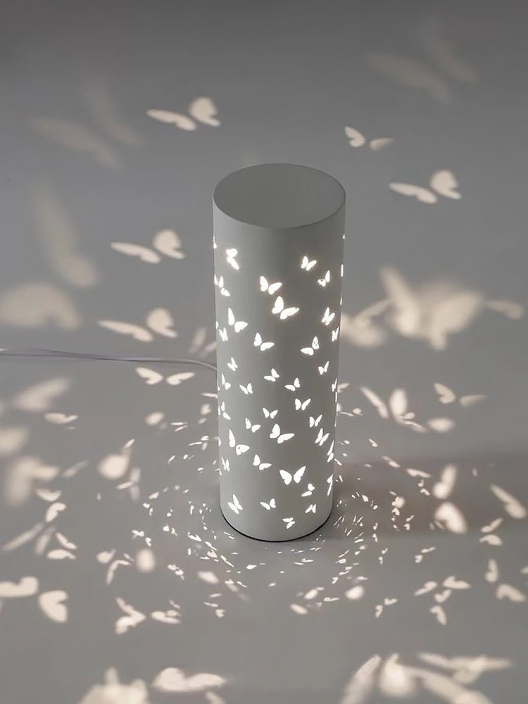 Elegant Shadow Floor Light | AuraFlare Butterfly Lamp