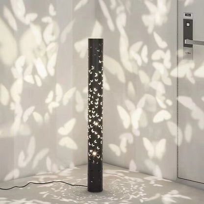 Elegant Shadow Floor Light | AuraFlare Butterfly Lamp