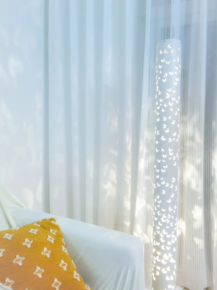 Elegant Shadow Floor Light | AuraFlare Butterfly Lamp