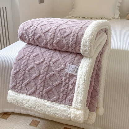 Soft Home Blanket | Comfort Throw for Bed, Sofa & On-the-Go Use