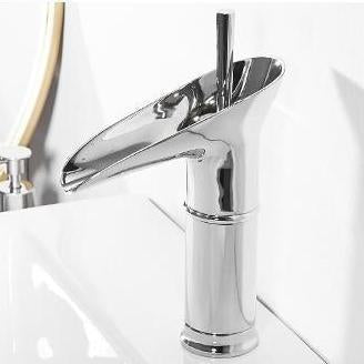 CascadeVintage Faucet | Timeless Charm in Antique Brass with a Gentle Waterfall Flow