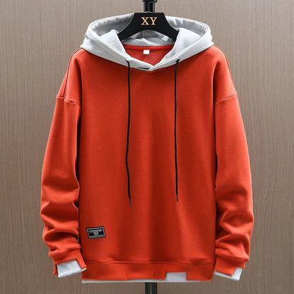 Griffin | Men’s Oversized Cotton Blend Hoodie with Dual-Layer Hood
