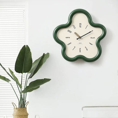 3D Elegant Silent Style | HavenPetal Flower Wall Clock