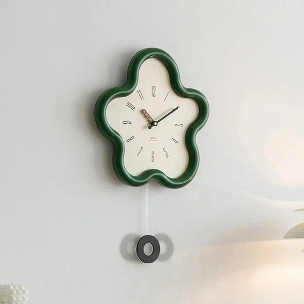 3D Elegant Silent Style | HavenPetal Flower Wall Clock