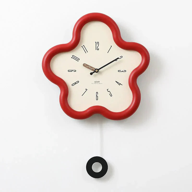 3D Elegant Silent Style | HavenPetal Flower Wall Clock