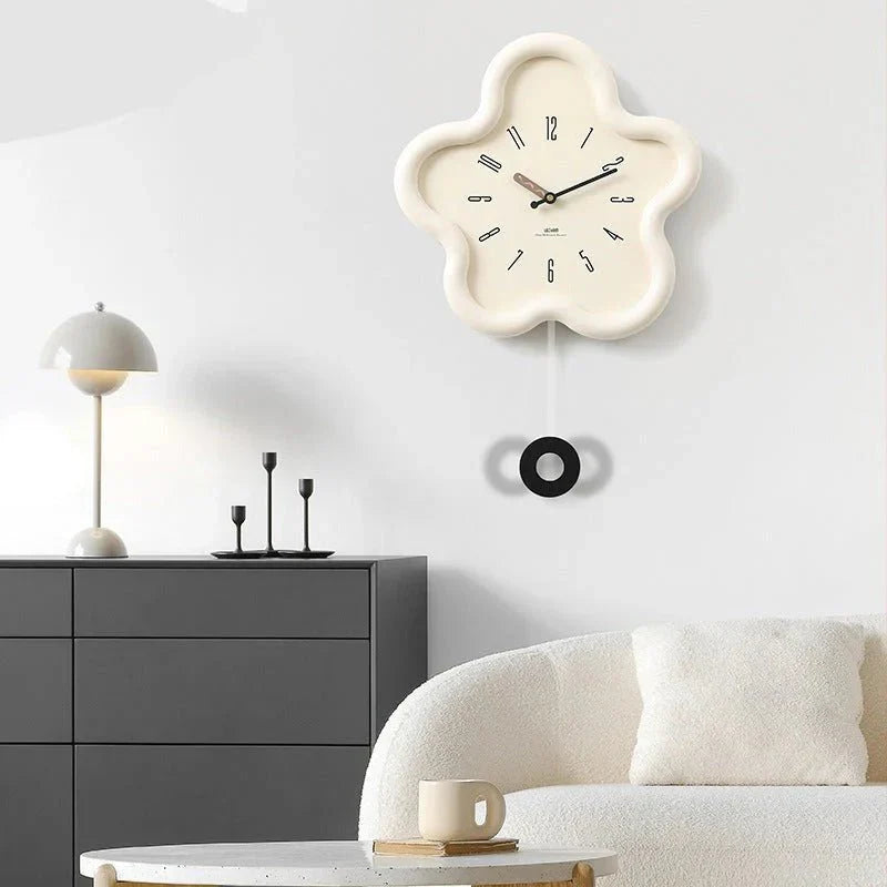 3D Elegant Silent Style | HavenPetal Flower Wall Clock