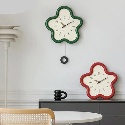 3D Elegant Silent Style | HavenPetal Flower Wall Clock