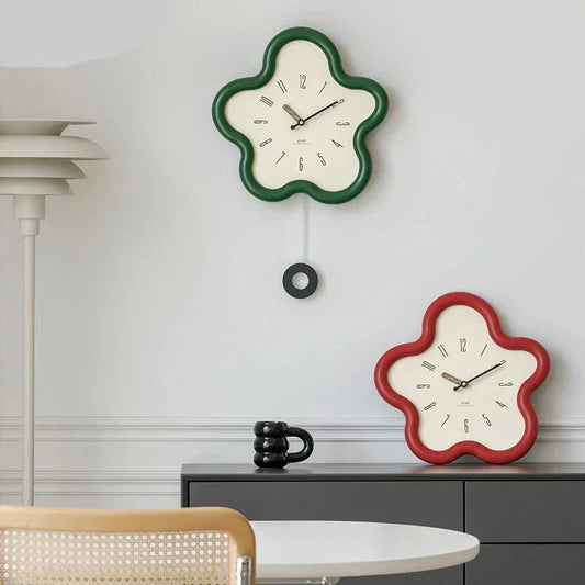 3D Elegant Silent Style | HavenPetal Flower Wall Clock