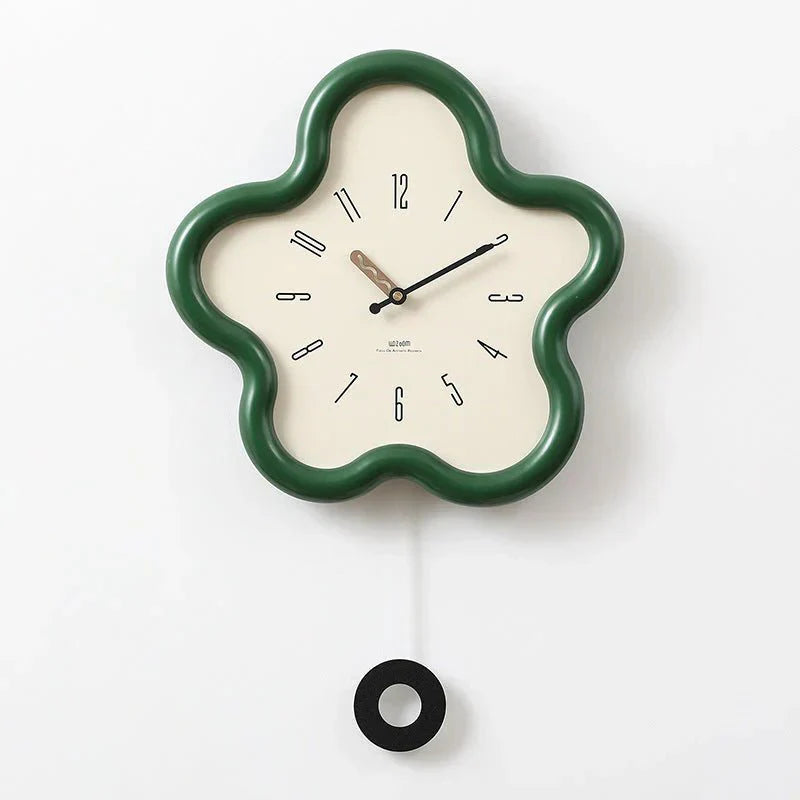 3D Elegant Silent Style | HavenPetal Flower Wall Clock