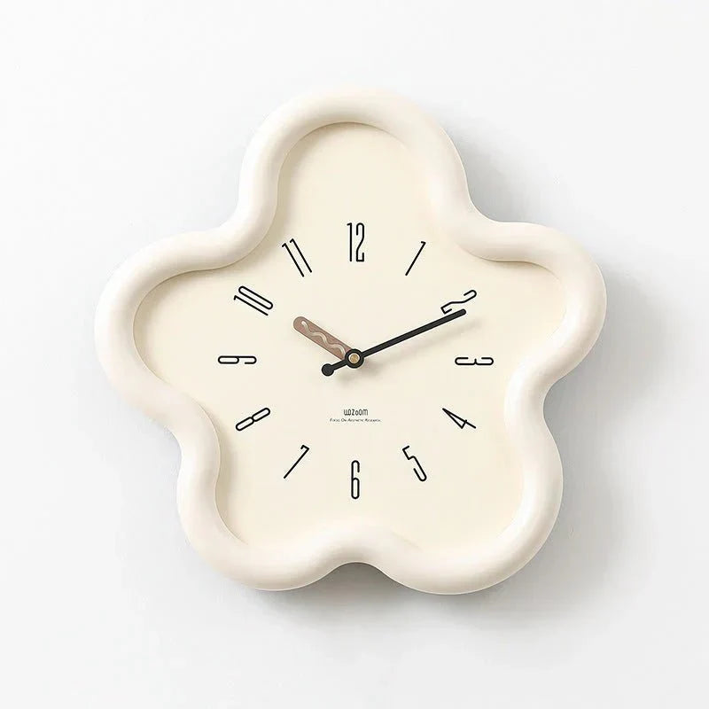 3D Elegant Silent Style | HavenPetal Flower Wall Clock