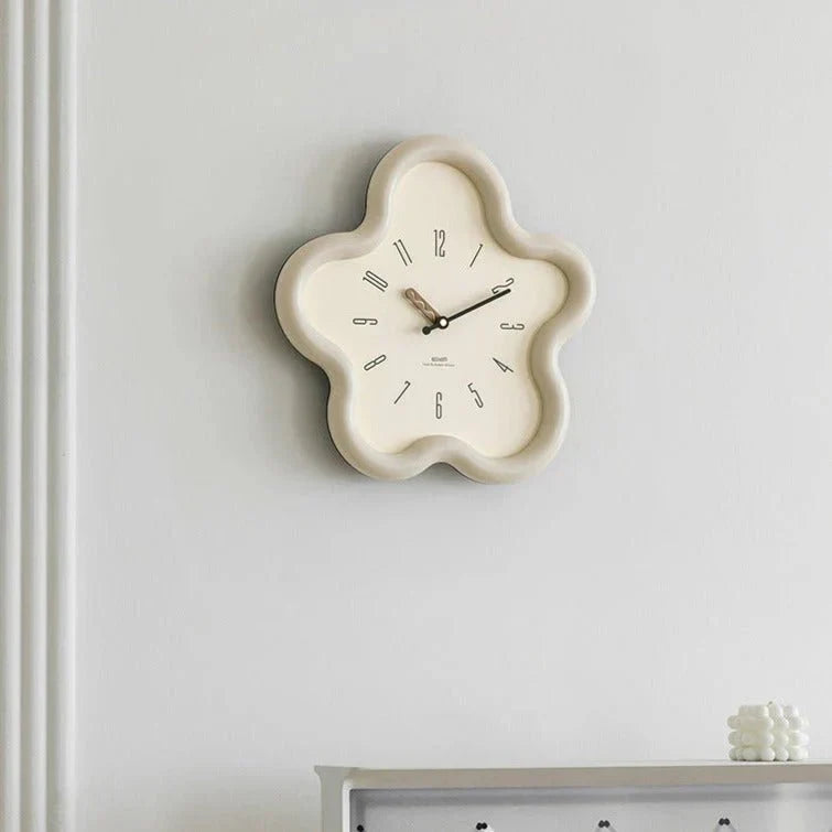 3D Elegant Silent Style | HavenPetal Flower Wall Clock