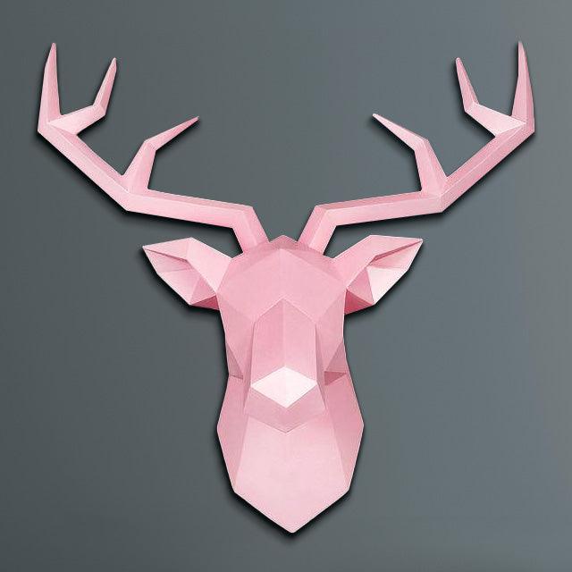 PolarStag Wall Sculpture | Scandinavian Rustic Style