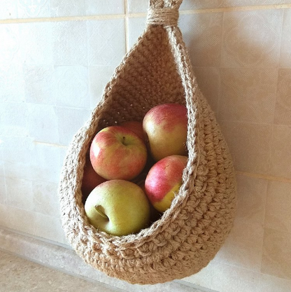 Naturra | Eco Jute Hanging Wall Baskets