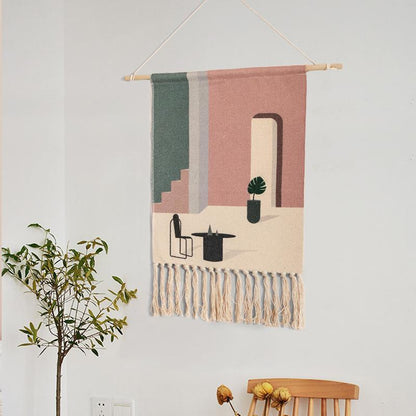 MonoWeave | Abstract Cotton Wall Panel