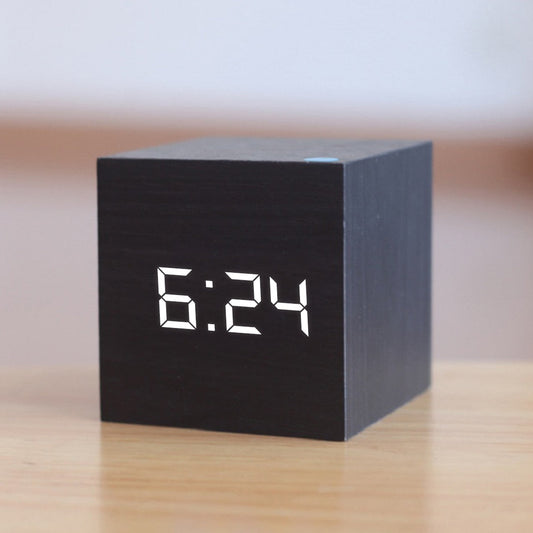 LED Square Display | HavenTime Digital Alarm Clock