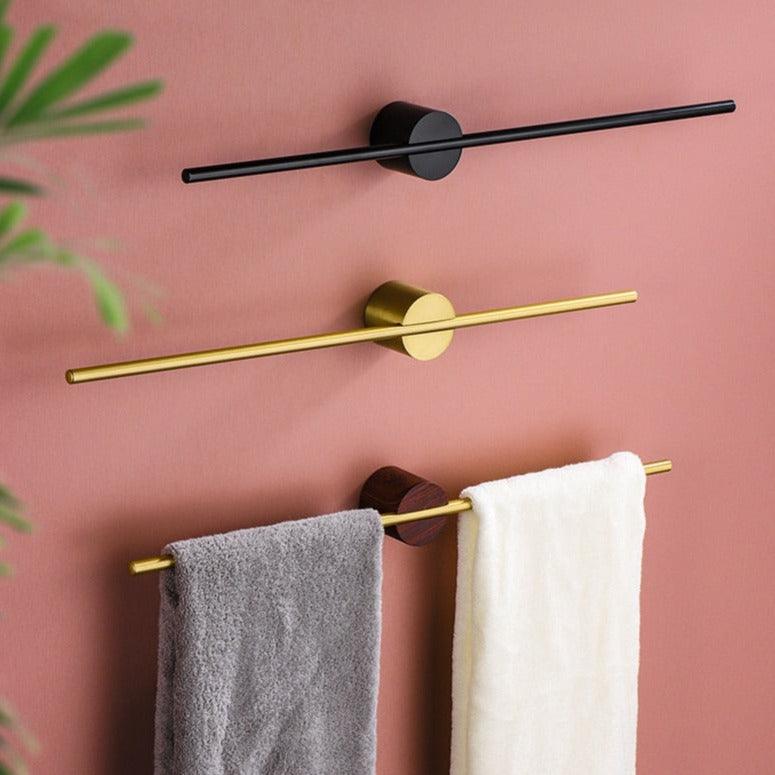 Modern Towel Rack | Freestanding Sleek Metal Design