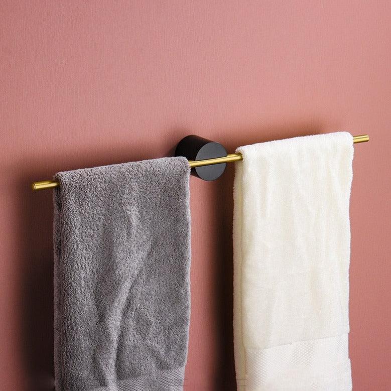 Modern Towel Rack | Freestanding Sleek Metal Design