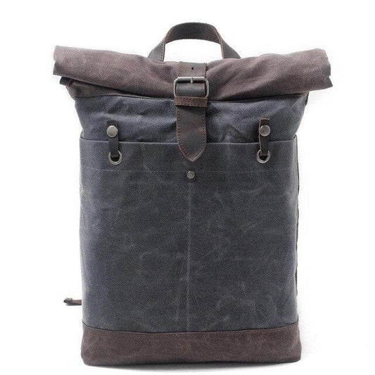 Explorer | 20L Waterproof Canvas Leather Travel Backpack 1