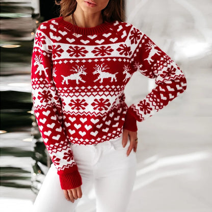 Holly | Women’s Festive Knit Holiday Sweater