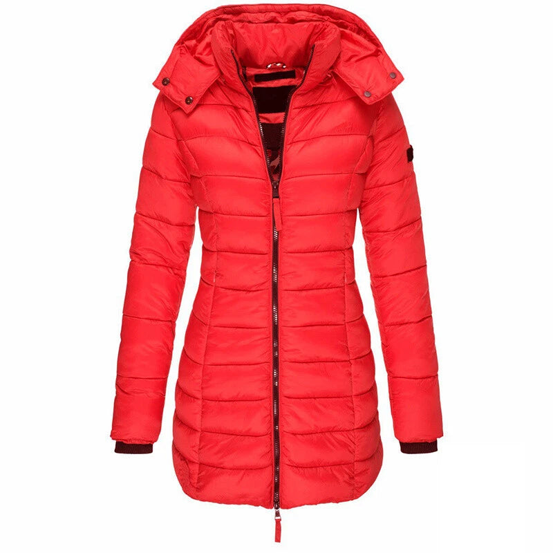 Claudia | Women’s Long Down Padded Coat for Winter