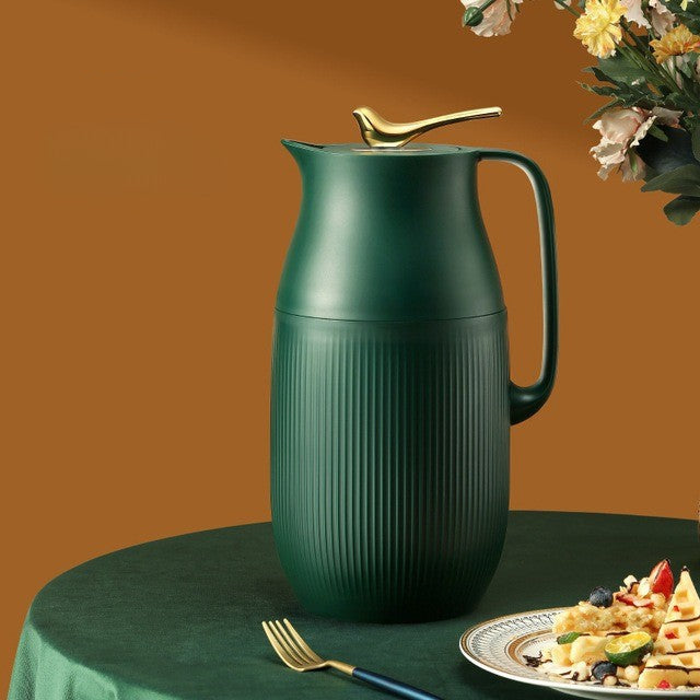 Double-Wall Stainless Steel Flask | ThermoMax Large Insulated Bottle