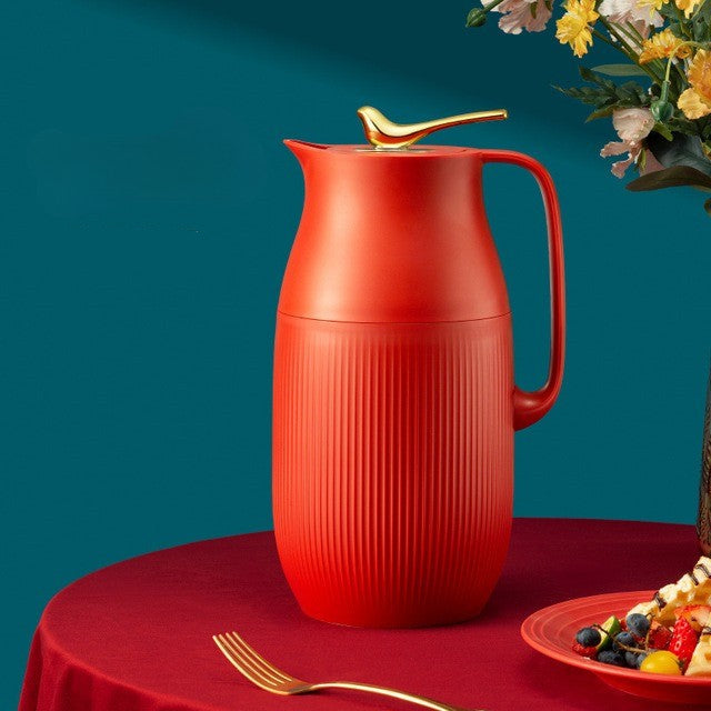 Double-Wall Stainless Steel Flask | ThermoMax Large Insulated Bottle