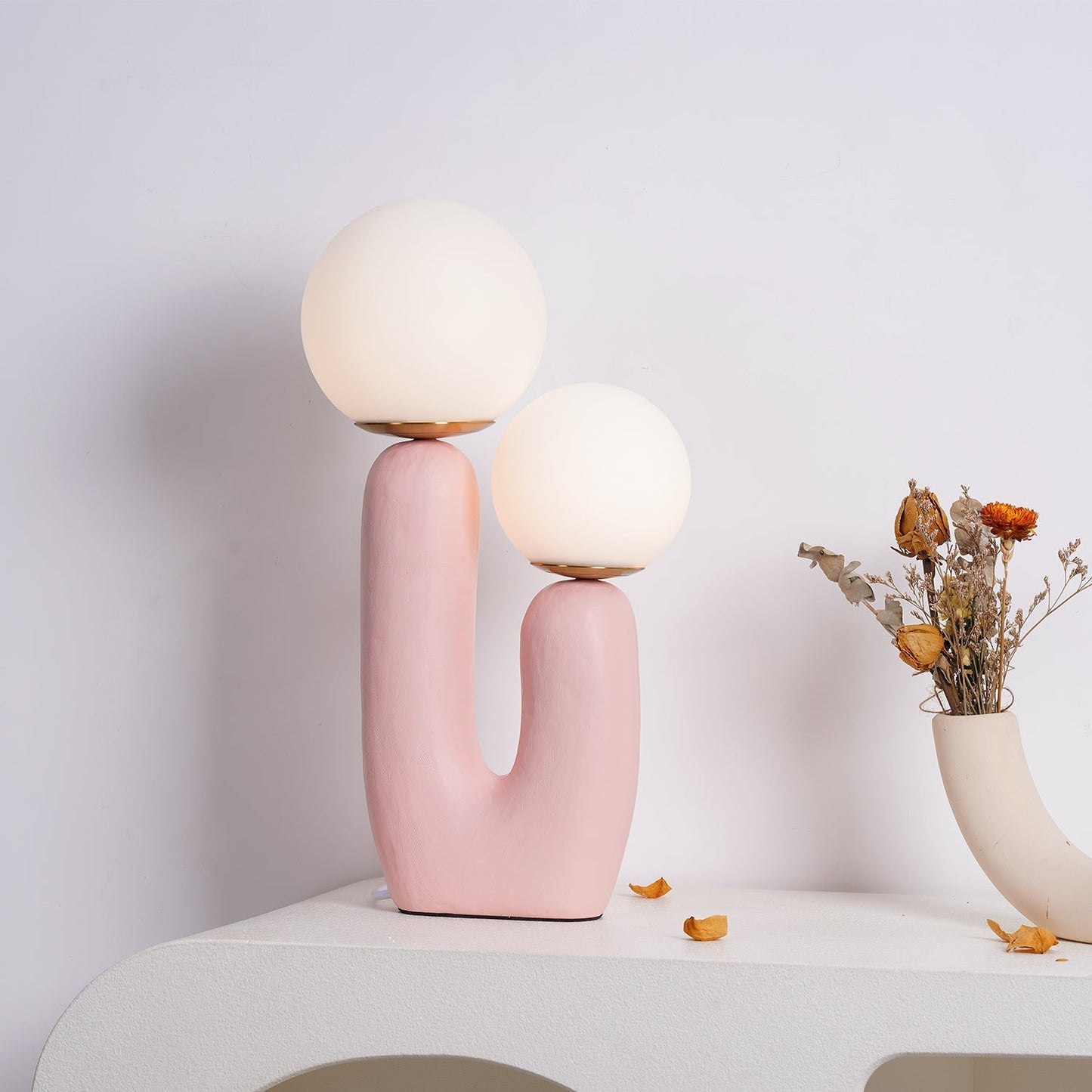 Lumina Fusion | Contemporary Glass & Resin Accent Lamp