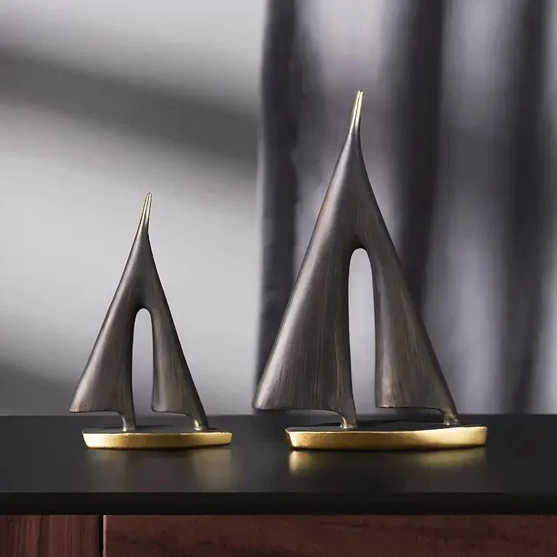 Harbor Calm | Modernist Sailform Decor Piece