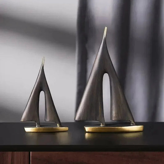 Harbor Calm | Modernist Sailform Decor Piece