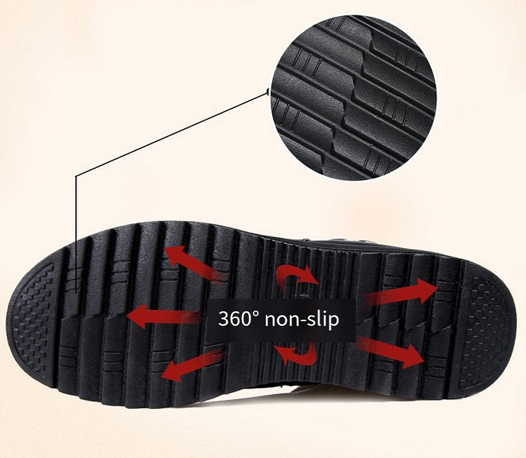 Claire | Women’s Fleece-Lined Orthopedic Leather Ankle Boots