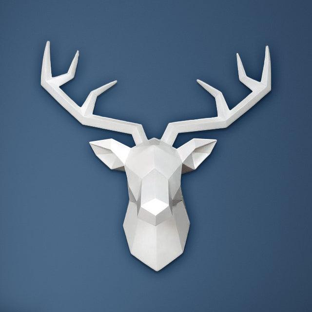 PolarStag Wall Sculpture | Scandinavian Rustic Style