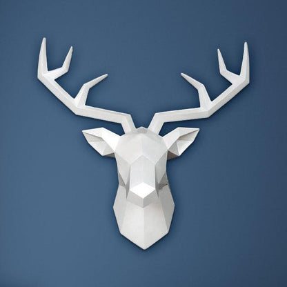 PolarStag Wall Sculpture | Scandinavian Rustic Style