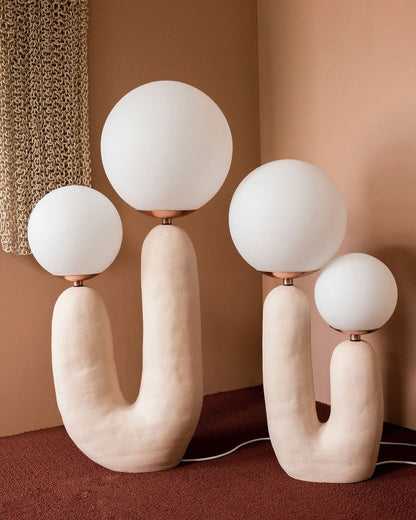 Lumina Fusion | Contemporary Glass & Resin Accent Lamp