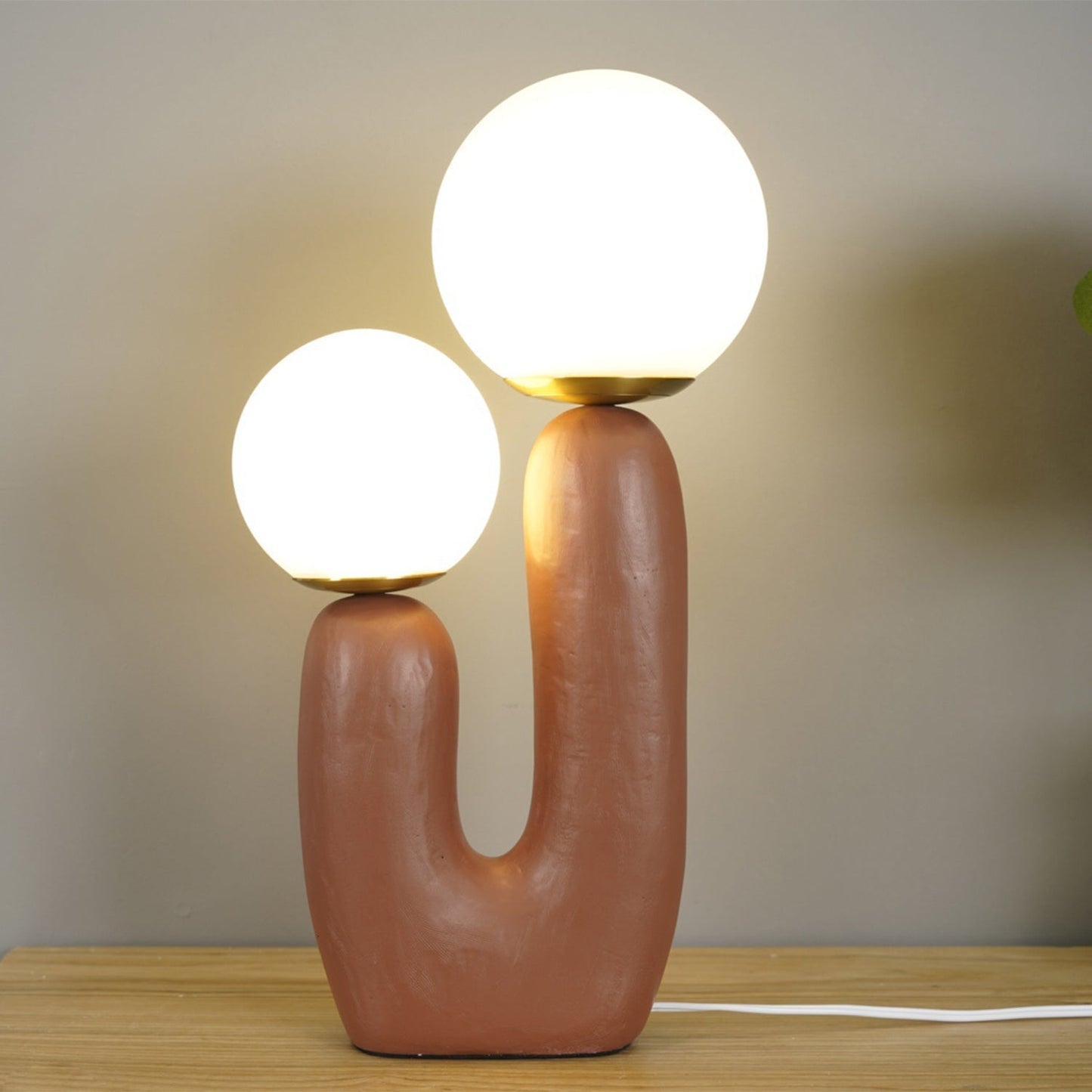 Lumina Fusion | Contemporary Glass & Resin Accent Lamp