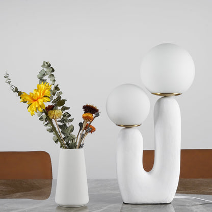 Lumina Fusion | Contemporary Glass & Resin Accent Lamp