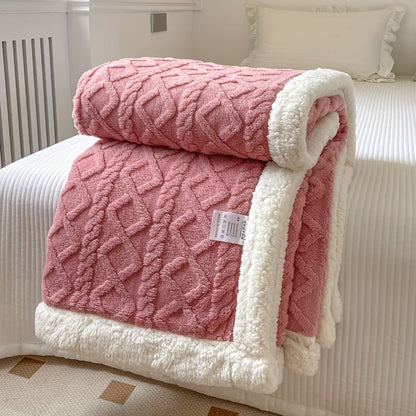 Soft Home Blanket | Comfort Throw for Bed, Sofa & On-the-Go Use