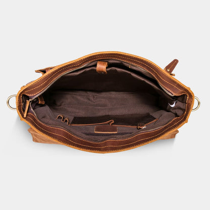 The Daily | Men's Leather Messenger Bag-4