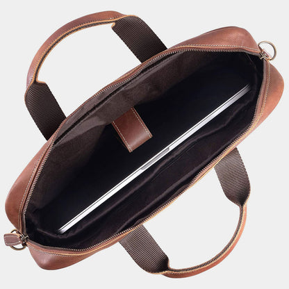 Skyler | Luxury Leather Briefcase for Men - Slim Design, Organized Storage, Travel-Friendly-5
