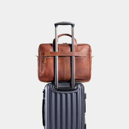 Skyler | Luxury Leather Briefcase for Men - Slim Design, Organized Storage, Travel-Friendly-6