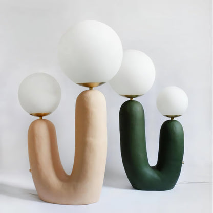 Lumina Fusion | Contemporary Glass & Resin Accent Lamp